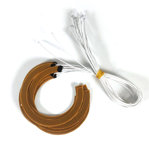 Tùy chỉnh <span class=keywords><strong>28V</strong></span> linh hoạt kapton polyimide Pi nóng với cảm biến nhiệt độ - Product Image 5