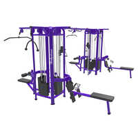 Équipement de fitness professionnel à huit stations multi-jungle pour l'entraînement de force des épaules pour l'exercice de gymnastique de musculation