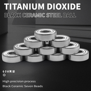 Rodamientos de Cerámica Profesionales OEM para Patines, Rodamientos Híbridos de Cerámica 608 de Grado de Competición, Resistentes al Agua, para Patinetas de Velocidad, Duraderos - Product Image 3