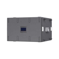 PE + ABS 2U/3U/4U/6U Portable petit boîtier de vol en plastique lumière scène équipement Audio stockage Simple armoire