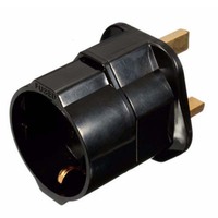Adaptateur de prise EU vers UK 13A Adaptateur de voyage UK Angleterre Allemagne Prise EU Schuko vers prise UK Convertisseur