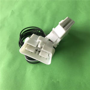 IATF16949 ELM327 16 Pin Male Female OBD 2 OBDII Extension Diagnostic Cable Wiring Harness - Product Image 5