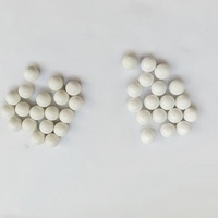 Billes de marbre blanches polies de 18 mm, 20 mm, 25 mm, 30 mm pour jeu de roulette