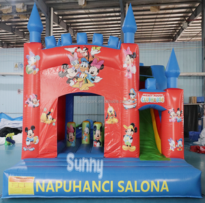 บ้านลมเด็กแบบเป่าลมพร้อมสไลเดอร์<span class=keywords><strong>แห้ง</strong></span> คอมโบมิก<span class=keywords><strong>กี้</strong></span>เมาส์ บ้านลมกระโดดเด้งดึ๋ง สไลเดอร์ลมเชิงพาณิชย์สำหรับขาย - Product Image 6