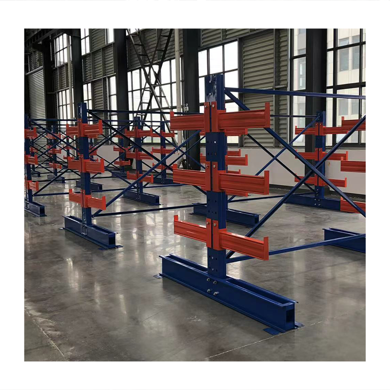 Warehouse Heavy Duty Long Rod Steel Cantilever Racking System with ...