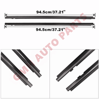 Bande de protection de porte et de fenêtre, côté gauche et droit, noir, pour Yaris HB 3 portes 2006-2011