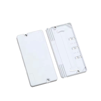 Boîtier de terminaison en fibre optique ABS, boîte de rangement de câbles ronds de bureau avec adaptateur SC APC, boîte de protection de fibre FTTH intérieure