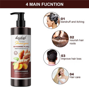 เอสเซนส์ขิงธรรมชาติแบบ2-in-1ผมรังแคบำรุงผม<span class=keywords><strong>สูตร</strong></span>2-in-1ฉลากส่วนตัวสีทองหรูหราหรูหรา - Product Image 4