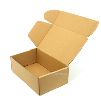 Boîtes d'emballage en carton ondulé uniques de petite taille avec logo personnalisé imprimé en gros, nouvelle collection 2026, pour produits de soin de la peau