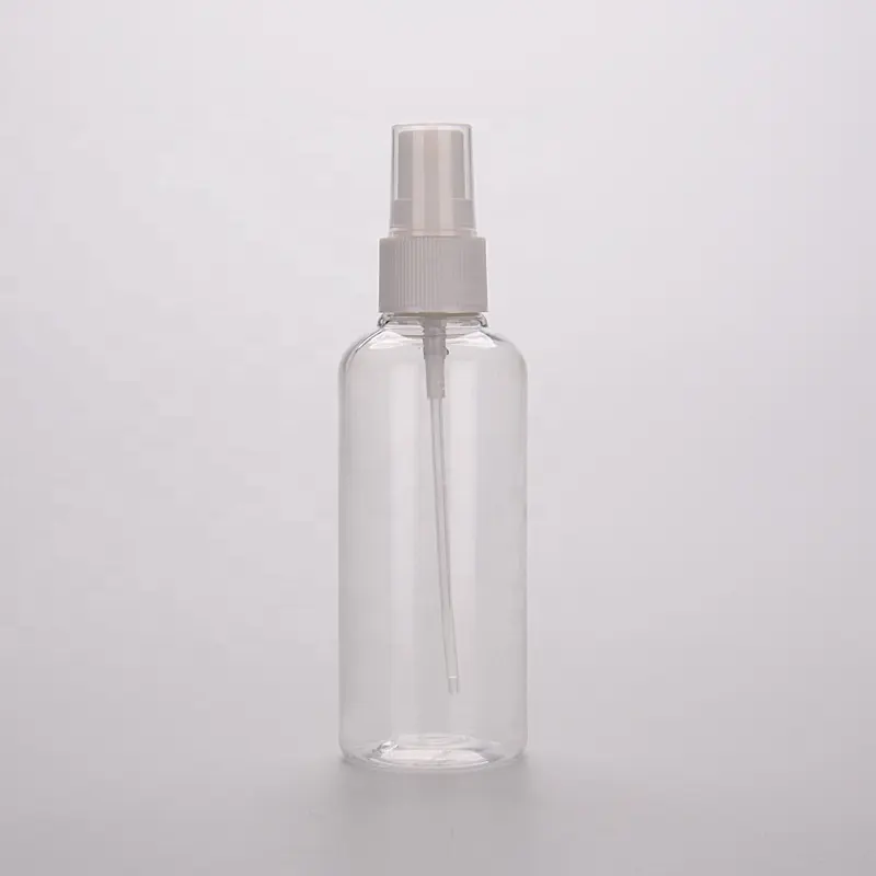 100 Ml Handdesinfecterende Verpakking Met Flip-Topdop Nevelspray Alcoholontsmettingsmiddel Spuitfles