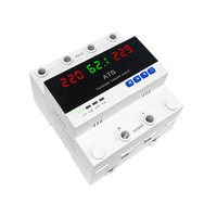 Nouveau design pour le marché irakien, commutateur de transfert automatique double alimentation (ATS) réglable 30A 63A 110/220V
