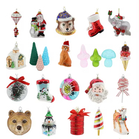 Venta caliente hombres/mujeres creatividad espacio astronauta Robot cristal colgante Hip-hop Street Pop Navidad bola árbol adornos