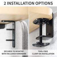 Cloison de bureau en polyester, cloison de bureau insonorisée, séparateur de bureau, panneau de confidentialité pour table de bureau, panneau de bureau pour étudiants