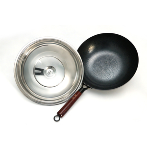 <strong>Top</strong> Selling Eco-Friendly Iron Flat <strong>Wok</strong> Inner Fish Scale Texture Nitriding Process High Purity Non-Stick Rust-Proof 18L Capacity - Product Image 6