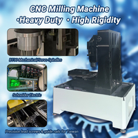 Fresadora CNC de Alta Precisión T-540 BT30, Centro de Mecanizado CNC Vertical de 4 y 5 Ejes para Metal, Mini Fresadora CNC de 3 Ejes