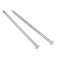 Clous ronds galvanisés en acier inoxydable 304/201 - Pour la menuiserie, la suspension de tableaux et l'utilisation au sol