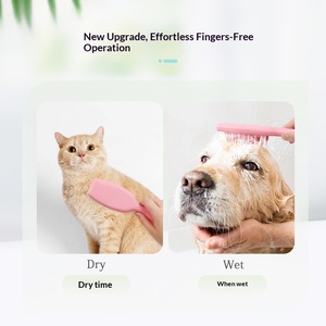 <span class=keywords><strong>Brosse</strong></span> de bain pour animaux à <span class=keywords><strong>long</strong></span> manche en silicone, <span class=keywords><strong>brosse</strong></span> de toilettage pour chiens et chats, pour l'élimination des poils, le massage et le lavage, <span class=keywords><strong>brosse</strong></span> pour l'élimination des poils - Product Image 2