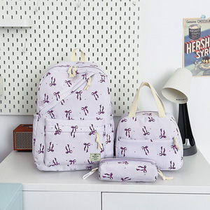 Nouveauté transfrontalière : Sac à dos pour enfants avec jolis nœuds, idéal pour le collège, et nouveau sac à dos pour femmes 2026 - Product Image 1