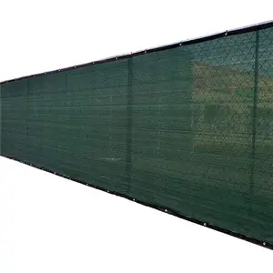 Basketball / Tennis Court with wind privacy screen