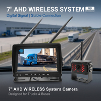 Système de caméra de recul sans fil 7/9/10 pouces avec moniteur HD pour camions et camping-cars