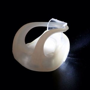 Luz Trasera LED Blanca para Bicicleta, Luz de Advertencia de Seguridad de Silicona, para Regalos Empresariales y Promocionales, Venta al Por Mayor - Product Image 3