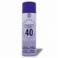 Espuma Limpiadora Desengrasante Floreale Itidet Ecológica con Aroma Floral Italiano, 40 Pulverizaciones, Eficaz para Todo Tipo de Piel