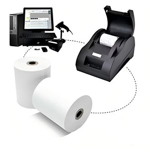 Global Markets Multi-Purpose Thermal Paper Roll 80*80 3 1/8 X 230 for ATM &amp; Cash Register <strong>Rizla</strong> <strong>Rolling</strong> Receipt Paper - Product Image 1