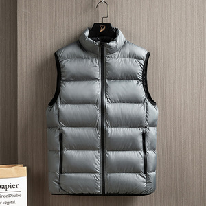<span class=keywords><strong>Chaleco</strong></span> de algodón de otoño e invierno para hombre, camisa de fondo de temporada, versión coreana de la tendencia informal de chaquetas para hombre, chalecos - Product Image 5