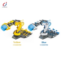 Assemblage de 220 pièces de blocs de construction, machine 3 en 1, bras robot, jouets, bras robotique hydraulique, jouet de construction pour enfants, éducation