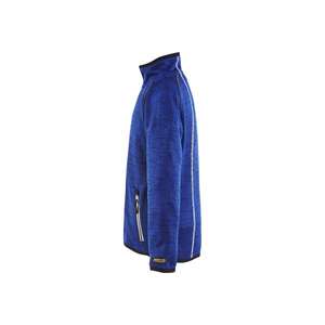 BLAKLADER - 919021198510134/140 Chaqueta de punto para niños Azul aciano/blanco-EAN 7330509613498 CHAQUETAS DE TRABAJO - Product Image 4