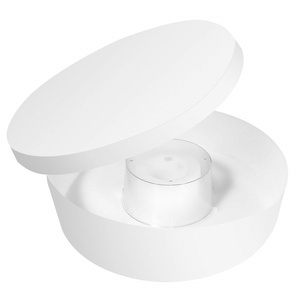 Mangeoire à abeilles ronde rapide pour ruches Mangeoire à abeilles supérieure en plastique blanc pour ruches Langstroth - Product Image 6