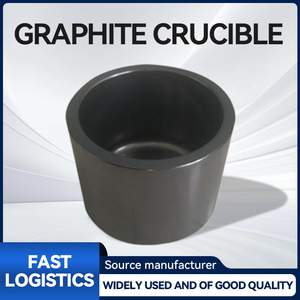 Customized <strong>Graphite</strong> <strong>Crucible</strong> With Rod Metal Melting <strong>Graphite</strong> <strong>Crucible</strong> Vc400 Vc600 - Product Image 3