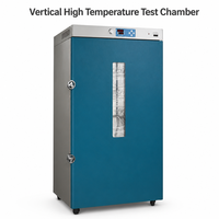 Horno de Prueba Vertical de Alta Temperatura con Controlador Digital LED Rojo y Ventana de Visualización para Pruebas Electrónicas