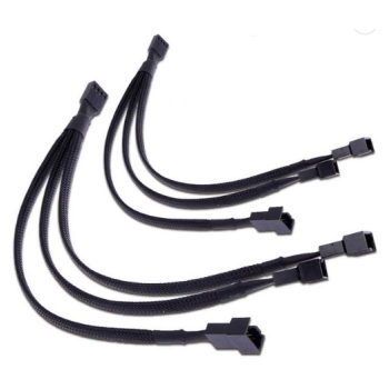 Motherboard Internal 4Pin Male to Fan 4pin 3pin Female PWM Fan Splitter Power Extension Cable