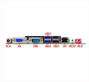 Placa Base Thin-ITX Sin Ventilador ELSKY 2025, Doble EDP LVDS J1800 J1900, para PC Todo en Uno con Pantalla Táctil, Gran Venta - Product Image 5