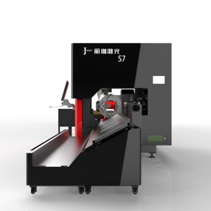 Machine de découpe <span class=keywords><strong>laser</strong></span> 3D à fibre de tube avec deux mandrins Chine Machine de découpe <span class=keywords><strong>laser</strong></span> professionnelle à tube métallique - Product Image 5