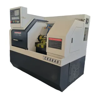 The diameter of the tube through the hole 40mm Automatic CNC Lathe Machine CK0640