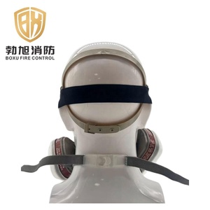 หน้ากากป้องกันแก๊สพิษครึ่งหน้าสำหรับ6200พ่นสีสารเคมีสารกำจัดศัตรูพืชควันพร้อมแว่นตา - Product Image 4