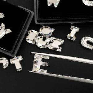 Suministro Profesional de Piedras Sueltas de Moissanita Blanca D, Alfabeto VVS, Colores y Claridad, Letras de la A a la Z, para Fabricación de Joyas DIY - Product Image 2