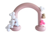 Arche de guirlande de ballons gonflables en PVC réutilisable personnalisée pour la décoration de mariage, de fête ou d'événement
