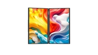 Écran portable bon marché 15.6 pouces 1080P Super mince pliable double écran LCD moniteur écran tactile pour ordinateur portable de jeu Smart Phone