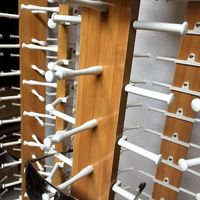 Étagère de présentation en bois pour magasin d'optique, pour lunettes et lunettes de soleil, présentoir pour montures de lunettes