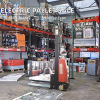 Venta caliente 1000KG-2000KG Apilador de paletas semieléctrico con carretillas elevadoras eléctricas Capacidades 2204lb/3306lb/4409lb