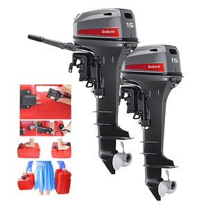 Nouveau Moteur Hors-Bord 15 CV à Essence Compatible Yamaha 2 Temps Démarrage Électrique Télécommandé pour Bateau Pneumatique, <span class=keywords><strong>Voilier</strong></span>, Bateau à Pontons - Vente Flash - Product Image 1