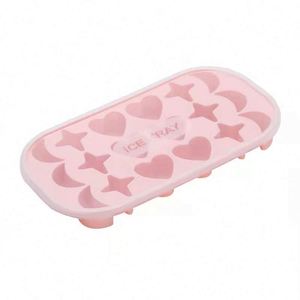 Nuevo Diseño de Molde de Silicona con Forma de Corazón y Estrella para Cubitos de Hielo, Gelatina y Pastel, con Tapas - Product Image 5