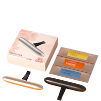 Diffuseur de parfum de luxe en métal parfumé à la rose pour voiture, clip de fixation pour grille d'aération, types de gel et spray, aromathérapie domestique, sortie de climatisation