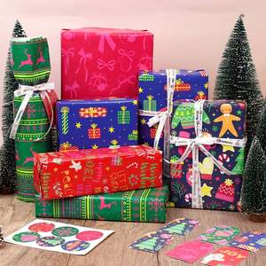 Factory Wholesale Disposable <b>Christmas</b> <b>Wrapping</b> <b>Paper</b> with Silicone Coating 50x70cm Gift Packaging - Product Image 3