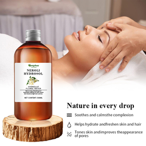Hydrolat de néroli naturel, <span class=keywords><strong>eau</strong></span> de fleur d'oranger - Tonique facial rafraîchissant pour apaiser la peau - Product Image 3