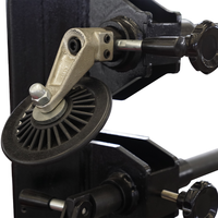 Démonte-pneus hydraulique professionnel robuste à bras oscillant, moteur 1,1 kW, pression 8-10 bars, pour garage et atelier