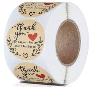 Tùy Chỉnh Bánh Logo Tự Dính Vinyl Thực Phẩm Không Thấm Nước Nhãn Cho Snack Bánh Sandwich Kẹo Có Sẵn Cuộn Sô Cô La Sealant Bao Gồm - Product Image 4